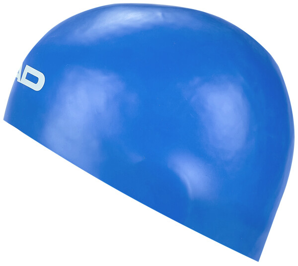 Head 3D Race Swimming Cap Blue 